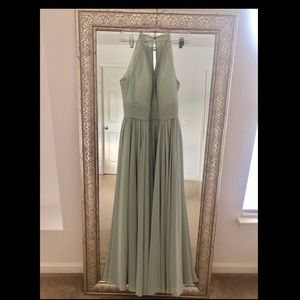 Azazie Dusty Sage Bridesmaid Dress